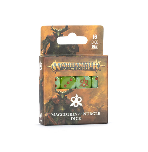 Warhammer: Age of Sigmar - Maggotkin of Nurgle: Dice