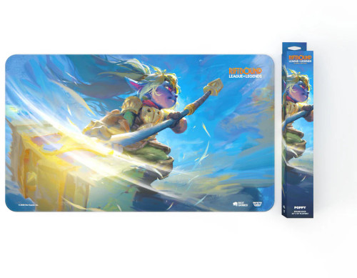 Riftbound: League of Legends TCG - Unleashed Poppy, Keeper of the Hammer Playmat