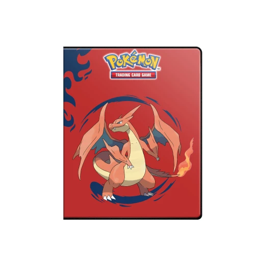 Pokemon Mega Charizard X and Mega Charizard Y 4-Pocket Portfolio