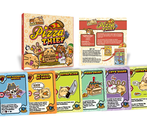 Fuzzballs Pizza Thief Card Game