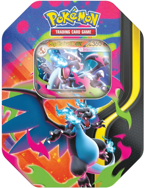 Mega Charizard X ex Tin