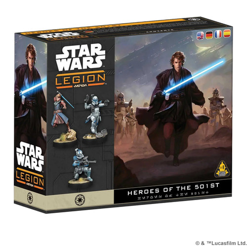 Star Wars: Legion Heroes of the Clone Army Character Pack