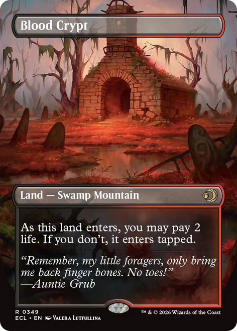Blood Crypt // Blood Crypt (Borderless Art)