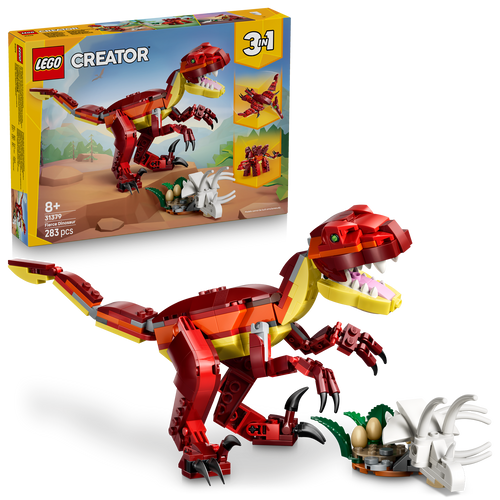 Creator 3in1 Fierce Dinosaur Figure Building 31379