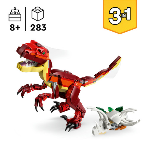 Creator 3in1 Fierce Dinosaur Figure Building 31379