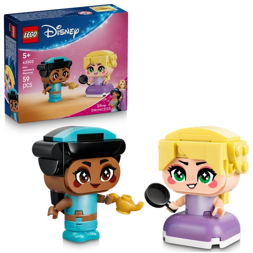 Disney Princess Mini Jasmine & Rapunzel Figures 43303