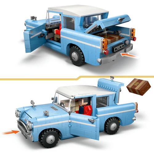 Harry Potter Enchanted Flying Ford Anglia Car Set 76470