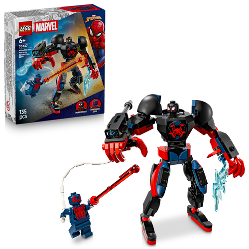 Marvel Miles Morales Mech vs. Spider-Man 2099 - 76337