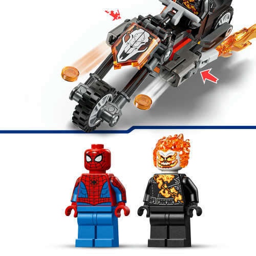 Marvel Spider-Man vs. Ghost Rider Motorcycle 76335