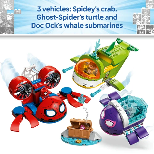 Marvel Spidey: Underwater Vehicles Building 11207