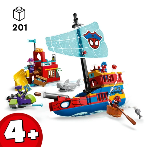 Marvel Team Spidey Pirate Ship Building 11208