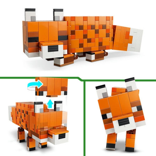 Minecraft The Fox Gaming Decor Set 21588