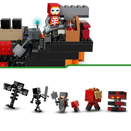 Minecraft Wither Battle with Figures 21590