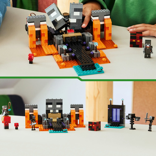 Minecraft Wither Battle with Figures 21590