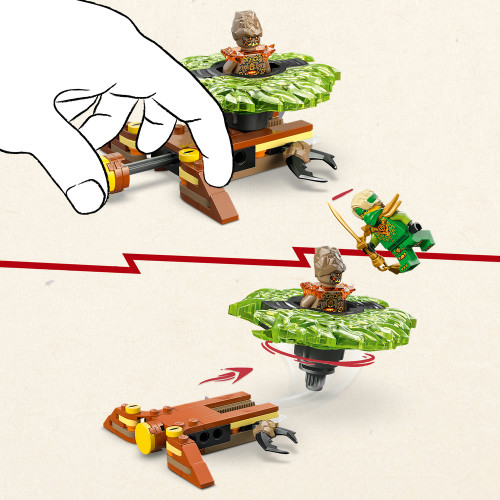 NINJAGO Lloyd vs. Earth Monster Spinner 71850