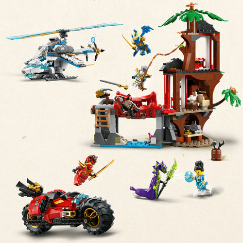 NINJAGO Ninja Vehicle Tree House Battle Set 71857