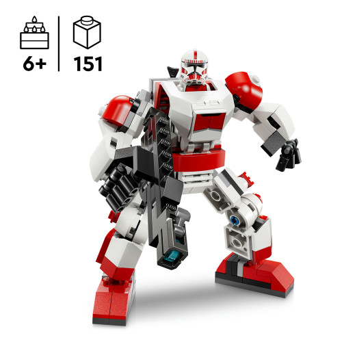 Star Wars Clone Shock Trooper Mech Building 75448