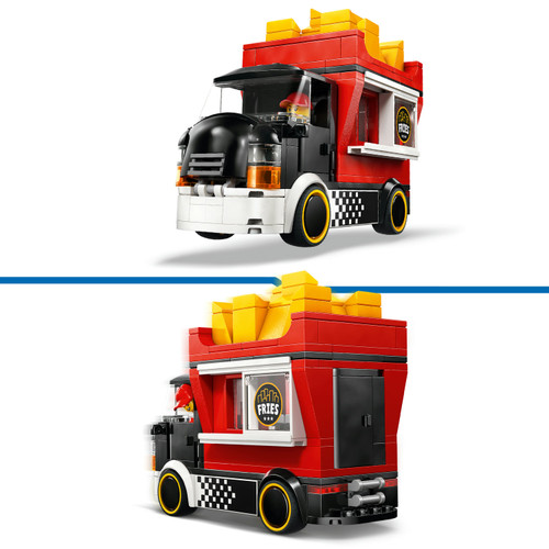 City Fries Food Truck Toy with 2 Minifigures 60488