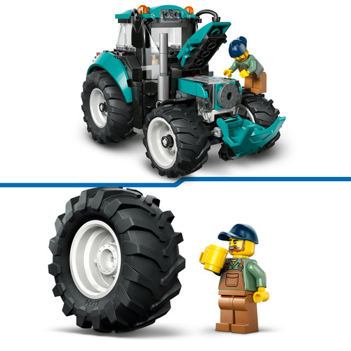 City Tractor - Farm Vehicle Building Set 60498