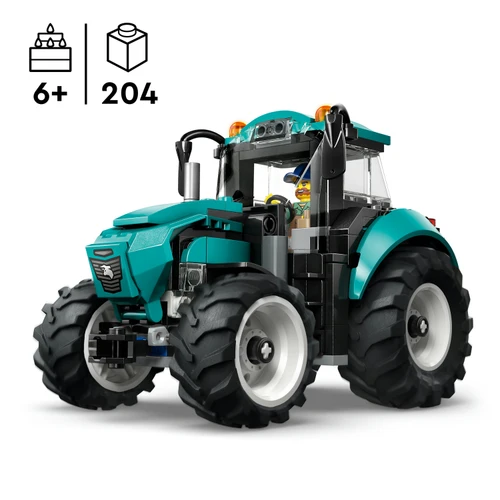 City Tractor - Farm Vehicle Building Set 60498