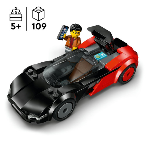 City EV Supercar - Car Model with Minifigure 60486