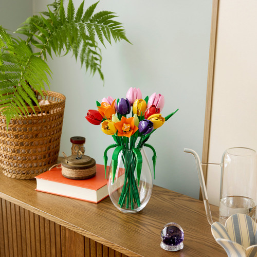 Botanicals Tulip Bouquet - Artificial Flowers Set 11501
