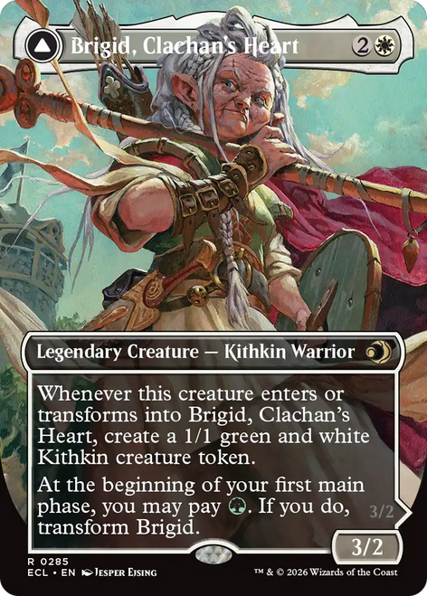 Brigid, Clachan's Heart // Brigid, Doun's Mind (Borderless Art)