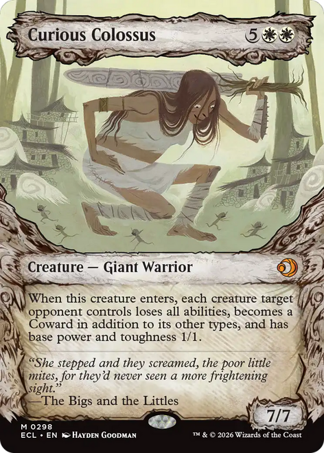 Curious Colossus (Fable Frame)