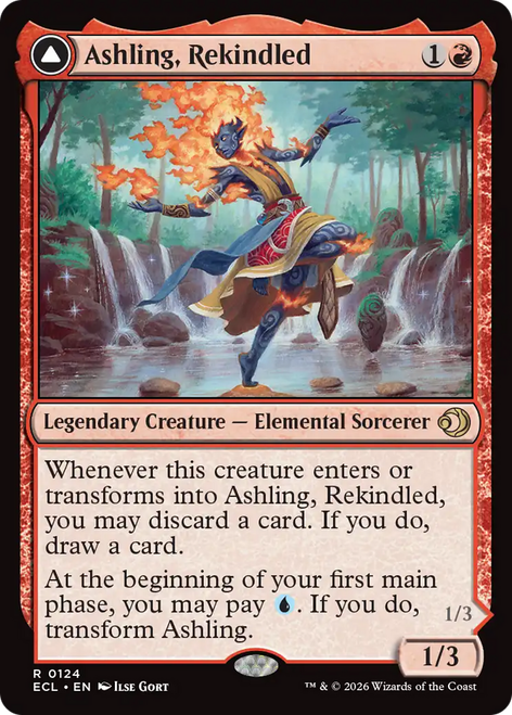 Ashling, Rekindled // Ashling, Rimebound (Foil)