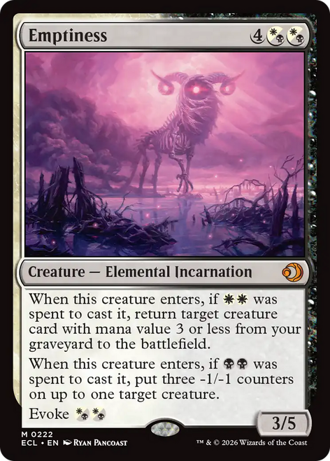 Emptiness (Foil)