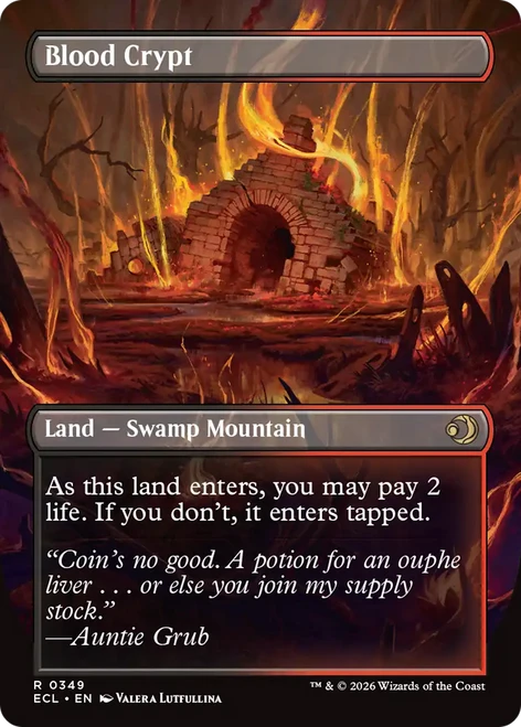 Blood Crypt // Blood Crypt (Borderless Art Foil)