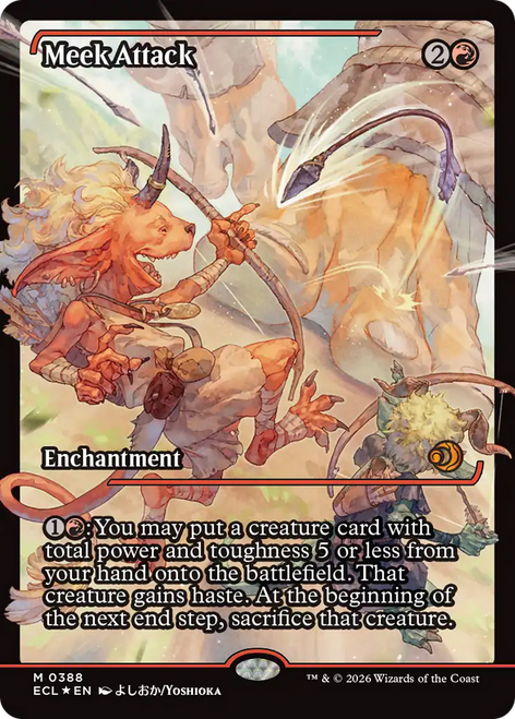 Meek Attack (Japan Showcase Foil)