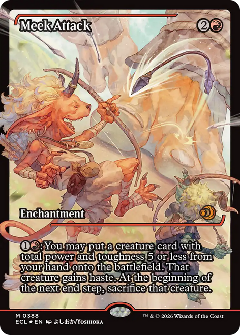 Meek Attack (Japan Showcase Foil)