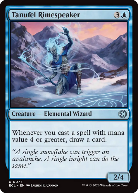 Tanufel Rimespeaker (Foil)