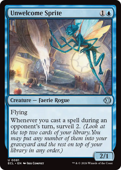 Unwelcome Sprite (Foil)