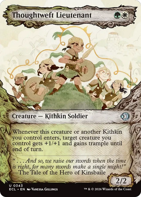 Thoughtweft Lieutenant (Fable Frame Foil)
