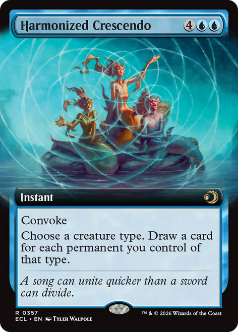 Harmonized Crescendo (Extended Art Foil)