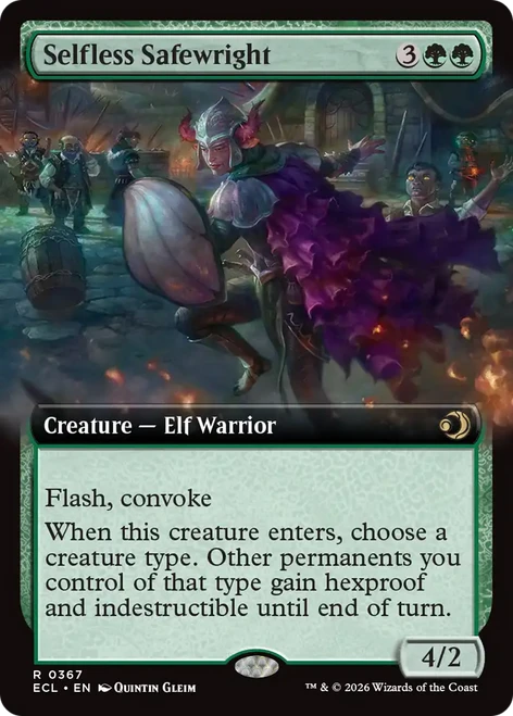 Selfless Safewright (Extended Art Foil)