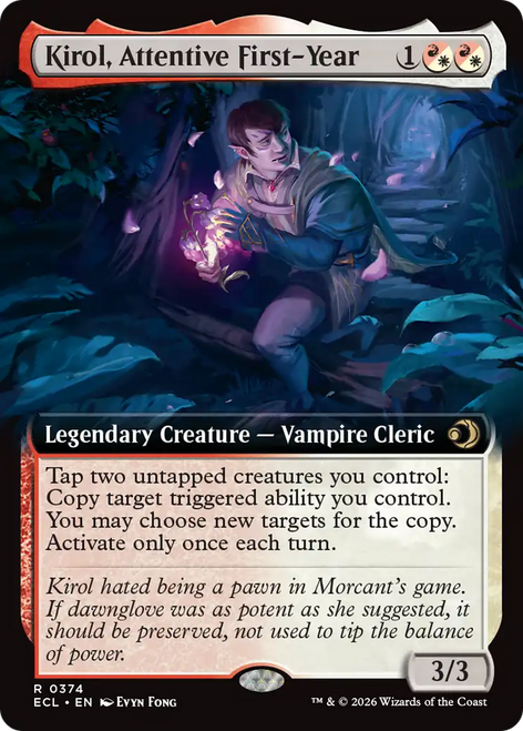 Kirol, Attentive First-Year (Extended Art Foil)
