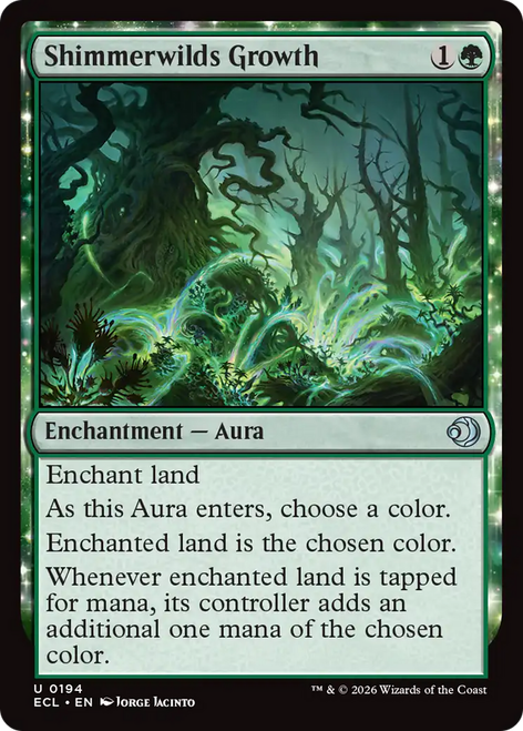 Shimmerwilds Growth (Foil)