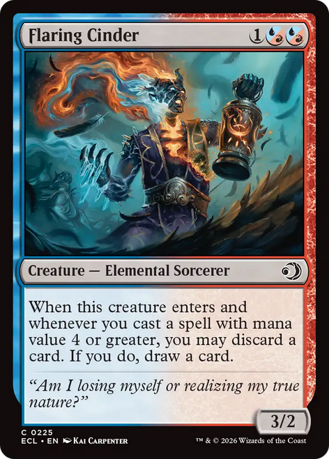 Flaring Cinder (Foil)