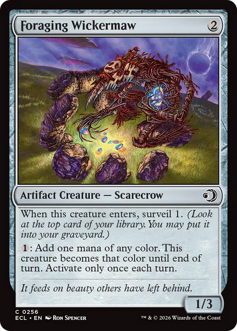 Foraging Wickermaw (Foil)