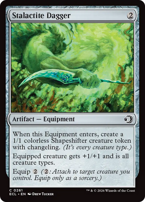 Stalactite Dagger (Foil)