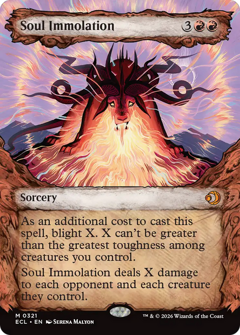 Soul Immolation (Fable Frame)