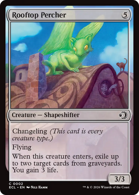 Rooftop Percher (Foil)