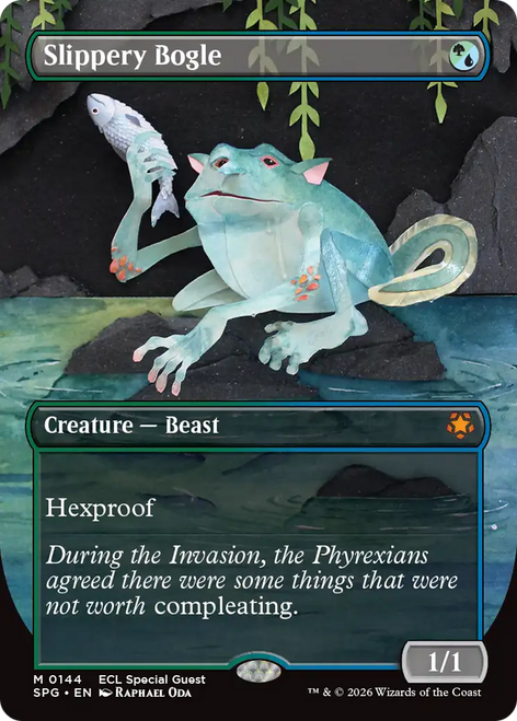 Slippery Bogle (Borderless Art)