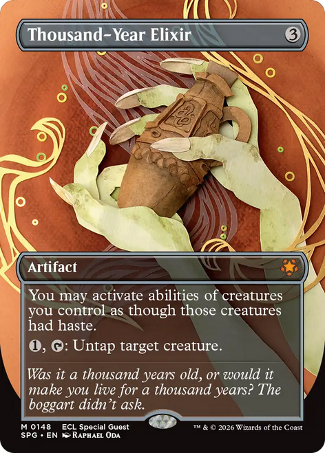 Thousand-Year Elixir (Borderless Art)
