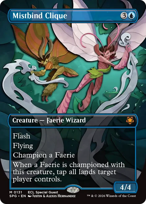 Mistbind Clique (Borderless Foil)