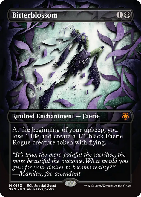 Bitterblossom (Borderless Foil)