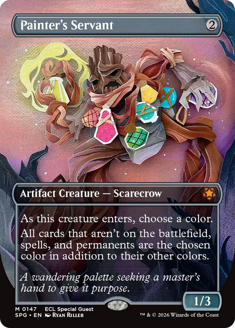 Painter's Servant (Borderless Foil)